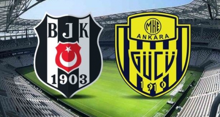 Beşiktaş - Ankaragücü maçında ilk 11'ler belli oldu