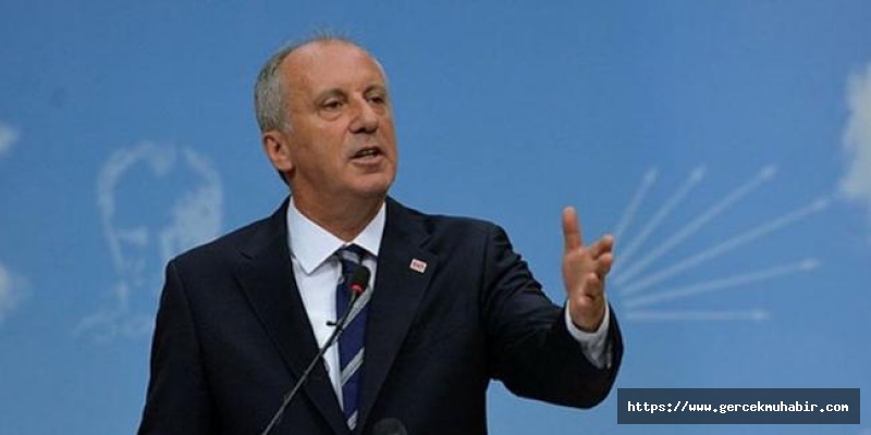 Muharrem İnce: Tek adam rejiminin de sonu yakındır