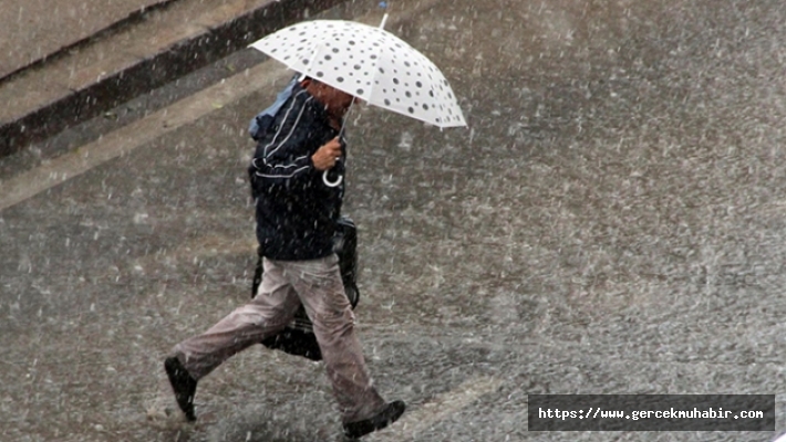 Meteoroloji'den kuvvetli yağış uyarısı