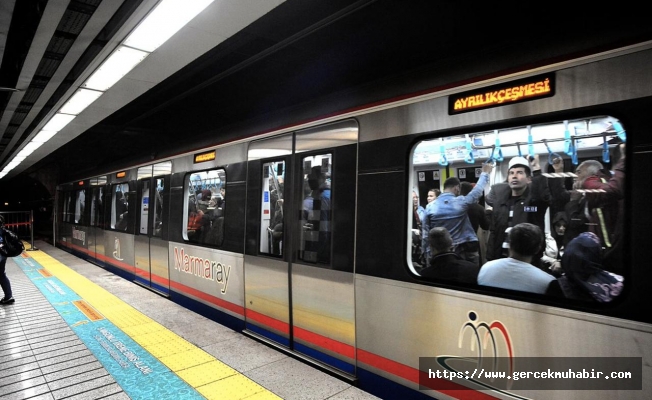 Marmaray 24 saat hizmet verecek