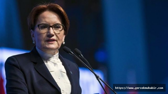 Meral Akşener Twitter'dan paylaştı