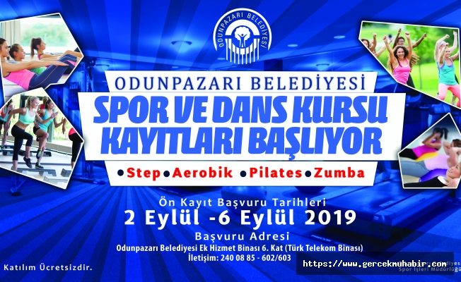 Odunpazarı’ndan spor ve dans atölyeleri