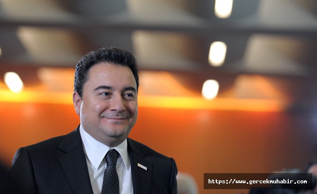 Ali Babacan'dan yeni partiye ilişkin açıklama