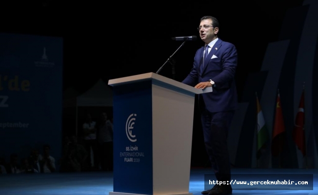 İmamoğlu: İzmir'le güç birliği içinde olacağız