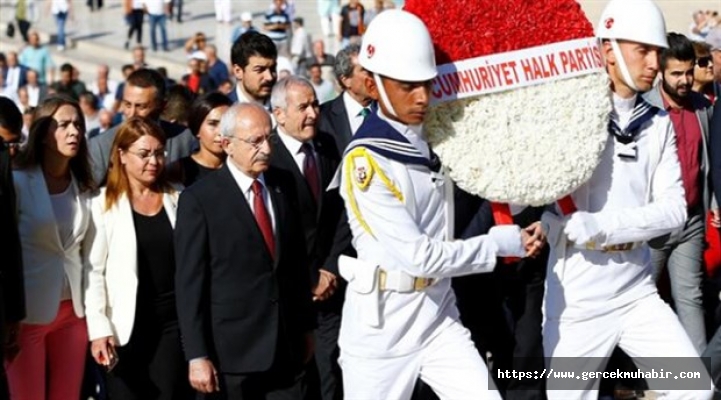 Kılıçdaroğlu'ndan Anıtkabir ziyareti