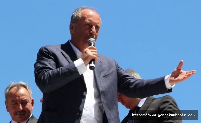 Muharrem İnce'den Süleyman Soylu'ya 'pejmürde' yanıtı