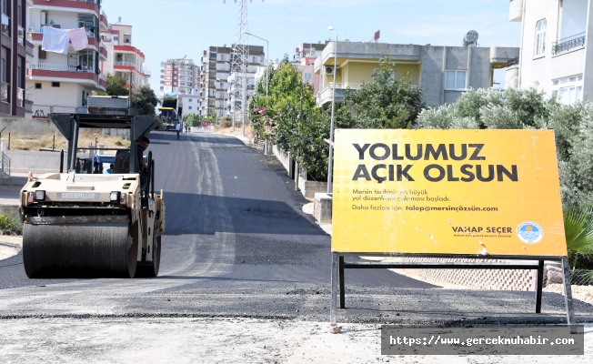 MERSİN BÜYÜKŞEHİR, TOROSLAR 218. CADDE’Yİ ASFALTA KAVUŞTURDU