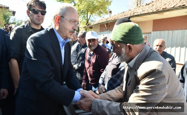 CHP lideri Kılıçdaroğlu'ndan taziye ziyareti