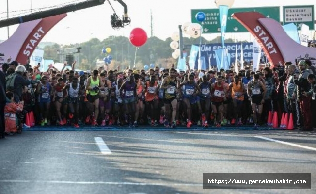 Geleneksel Vodafone İstanbul Maratonu başladı