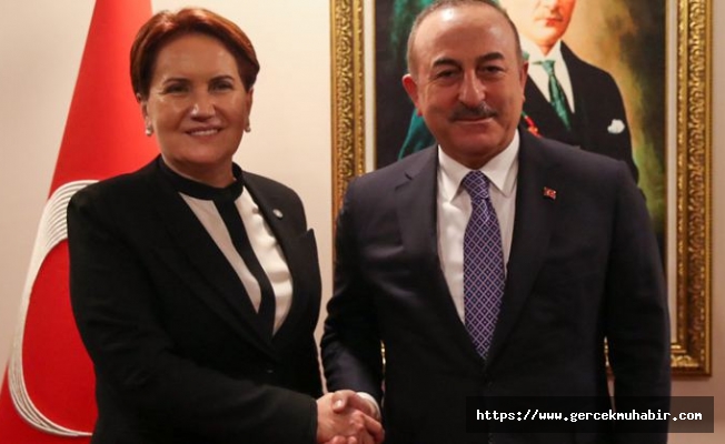 Çavuşoğlu'ndan Akşener'e Libya Ziyareti!