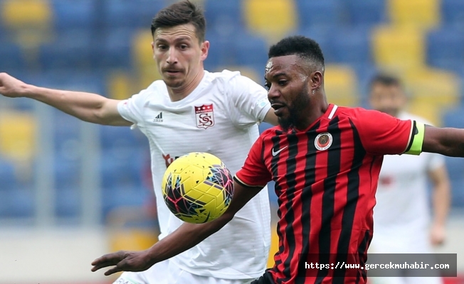 Gençlerbirliği - Sivasspor maç sonucu 2 - 2