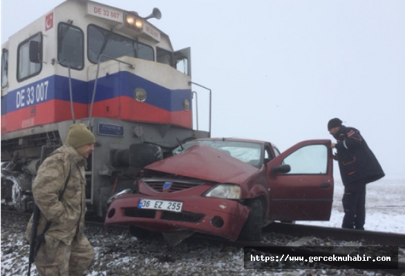 Kars'ta Tren Kazası; 3 Kişi Hayatını Kaybetti!