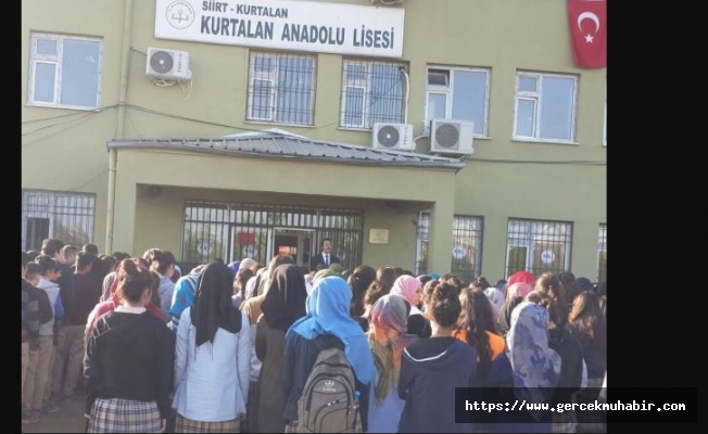 Kurtalan Anadolu Lisesi Müdüründen utanç veren uygulama!