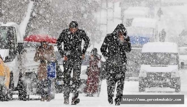 Meteoroloji'den kar yağışı uyarısı!