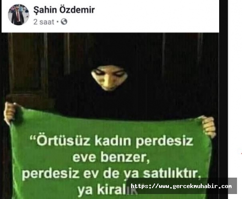 Skandal paylaşım yapan müdür şimdi başka bir okulda...