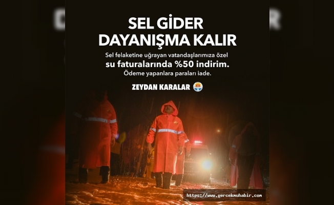 Adana'da sel gitti, dayanışma kaldı