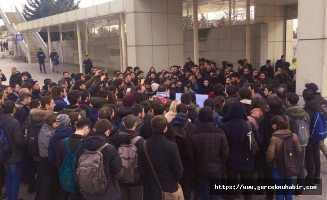 İTÜ öğrencilerinden protesto