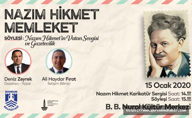 Nazım Hikmet Bodrum'da Anılıyor