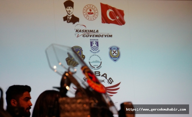 Bodrum'da öğrencilere 'Kaskımla Güvendeyim' semineri