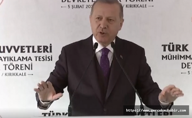 Erdoğan: Ekonomide uğradığımız saldırılara rağmen hedeflerimizden kopmadık