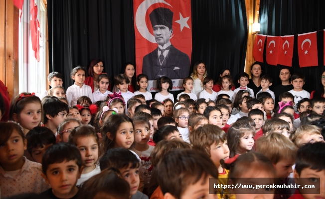 Konyaaltı'nda Kreş öğrencileri “İstiklal Marşı”mızı Coşkuyla Okudu