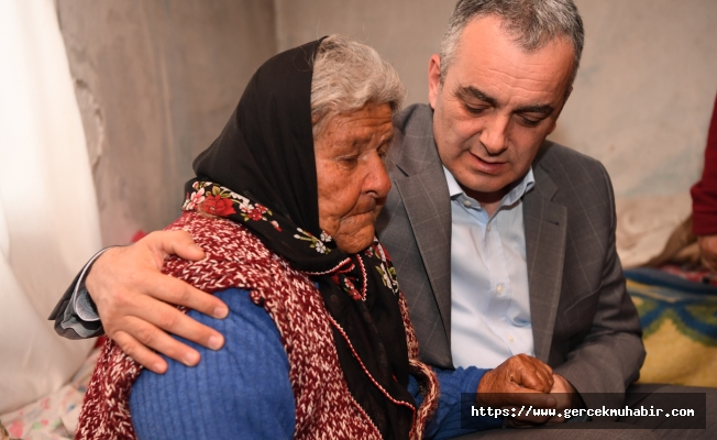 Başkan Esen, Elif ninenin ev hayalini gerçekleştirdi