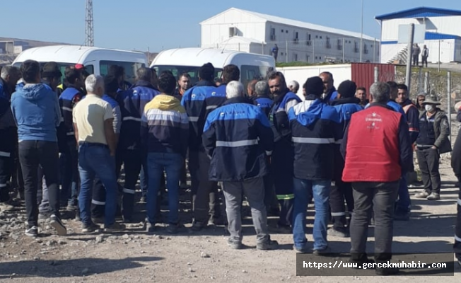 Yandaş Cengiz İnşaat'ın Şantiyesinde Emekçi İsyanı!