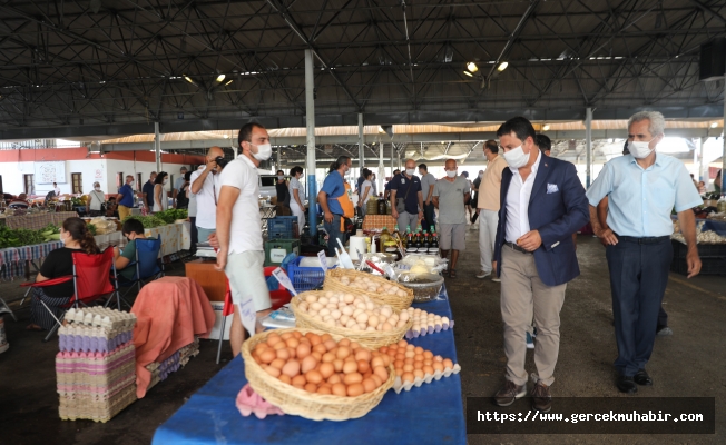 BODRUM BELEDİYESİ ÜRETİCİYE DESTEK VERMEYE DEVAM EDİYOR