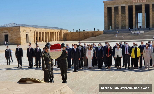 CHP Parti Meclisi Anıtkabir'i Ziyaret Etti!