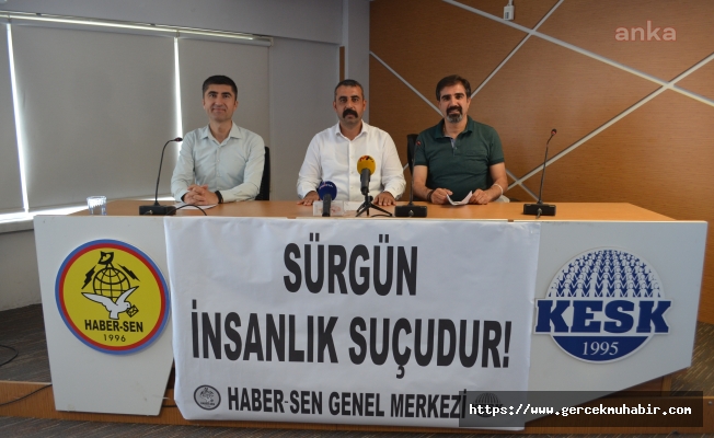 ''Haber Sen Üyesi PTT Çalışanları Sürgün Edildi''