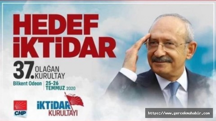 İşte CHP'nin 37. Olağan Kurultay Afişi