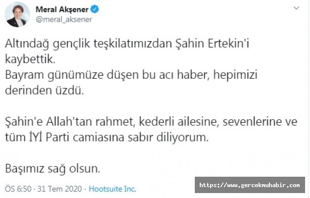 İYİ Parti'ye Acı Haber!