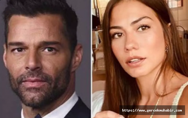 Ricky Martin Demet Özdemir'i takibe aldı