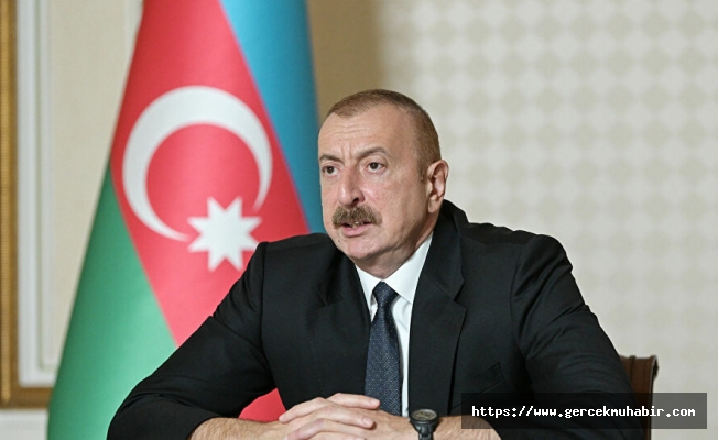 Aliyev duyurdu: Madagiz’de Azerbaycan bayrağı göndere çekildi