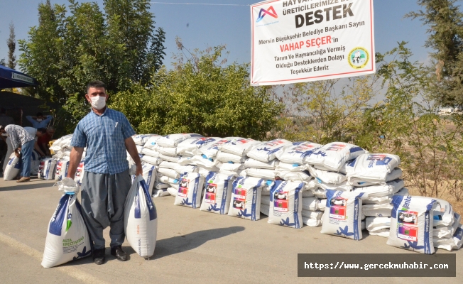 BAŞKAN SEÇER’İN TARIM VE HAYVANCILIĞA DESTEĞİ SÜRÜYOR