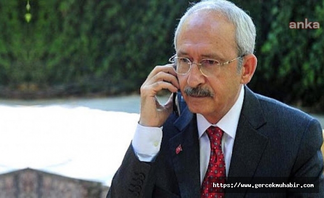 Kılıçdaroğlu'ndan Yıldırım ve Işıklar Ailelerine Taziye Telefonu