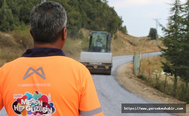 MERSİN GENELİNDE ASFALT ÇALIŞMALARI ARALIKSIZ SÜRÜYOR