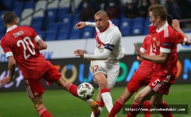 Türkiye, Rusya ile 1-1 berabere kaldı