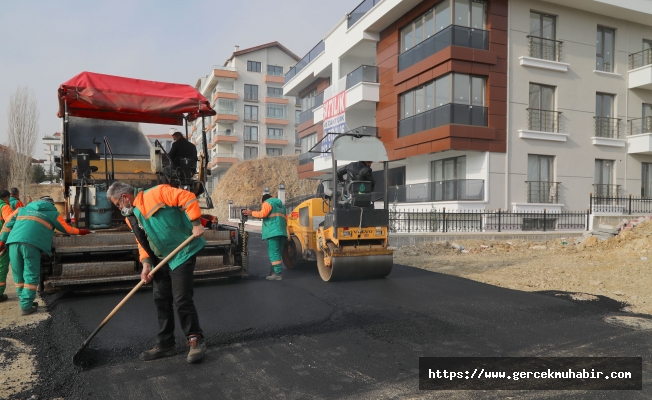 ÇANKAYA'DA MEVSİM SONUNA KADAR ASFALT