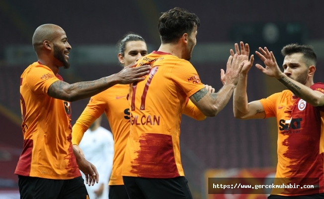 Galatasaray'dan 3 gollü galibiyet