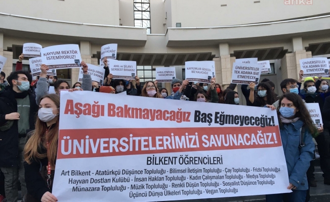 Bilkent Üniversitesi öğrencilerinden Boğaziçi'ne destek