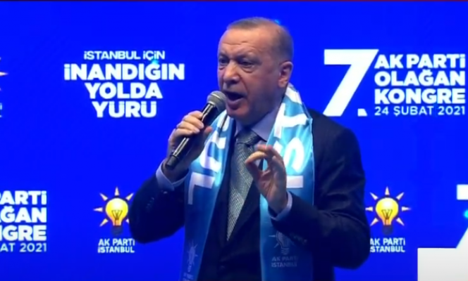 Erdoğan: Onlara rağmen Kanal İstanbul'u inadına yapacağız