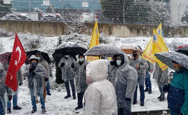 32 Gündür Eylemde Olan İşçiler, Haklarını Arıyor