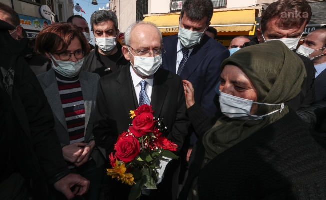 CHP Lideri, Kadıköy Esnafını Ziyaret Etti