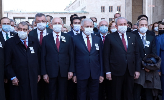 Yıldırım Akbulut için TBMM’de cenaze töreni düzenlendi