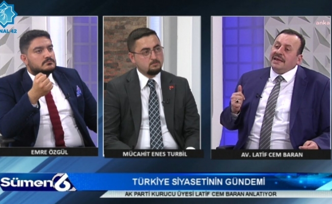 AKP kurucu üyesi Baran: "Erdoğan ikinci Atatürk'tür"