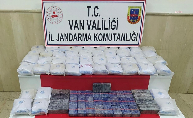 Van'da 83 kilogram eroin ele geçirildi