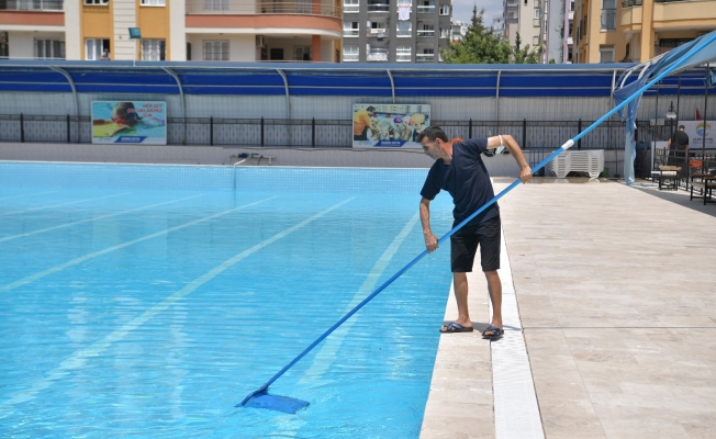 ÇUKUROVA’DA HAVUZLARA HİJYEN SEFERBERLİĞİ