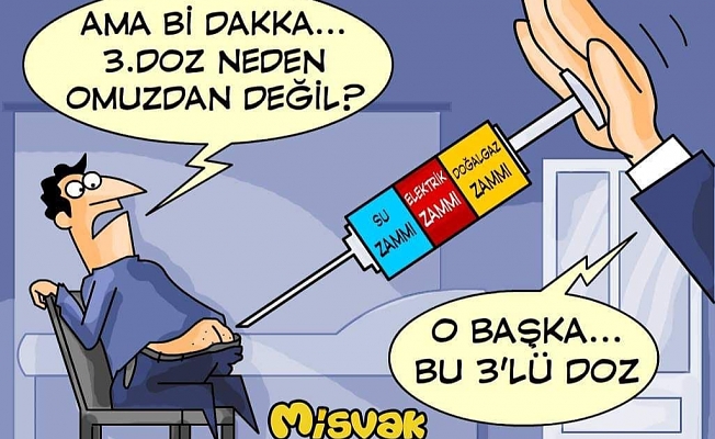 AKP'ye yakınlığıyla bilinen Misvak'tan zamlara tepki gösteren karikatür