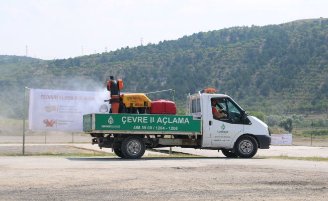 ÇANKAYA'DA BAYRAM ÖNCESİ İLAÇLAMA SEFERBERLİĞİ